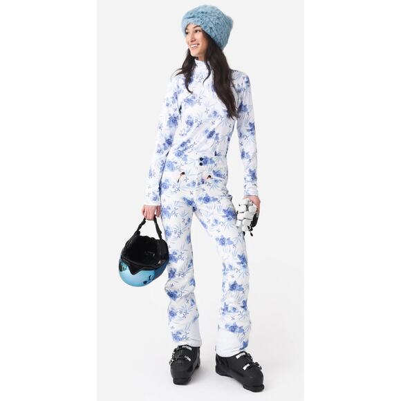 Bogner Fire & Ice x LoveShackFancy Ireen Floral Print Bootcut Ski Pants - Picture 2 of 16